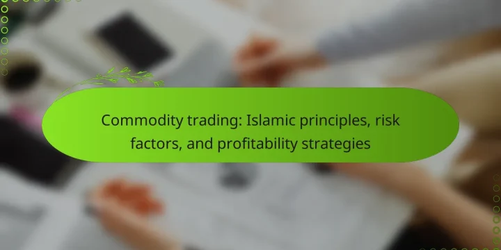 Commodity trading: Islamic principles, risk factors, and profitability strategies