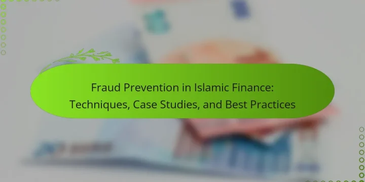 Fraud Prevention in Islamic Finance: Techniques, Case Studies, and Best Practices