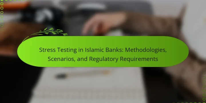 Stress Testing in Islamic Banks: Methodologies, Scenarios, and Regulatory Requirements