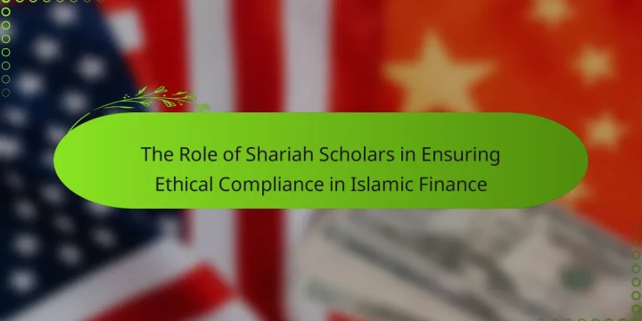 The Role of Shariah Scholars in Ensuring Ethical Compliance in Islamic Finance